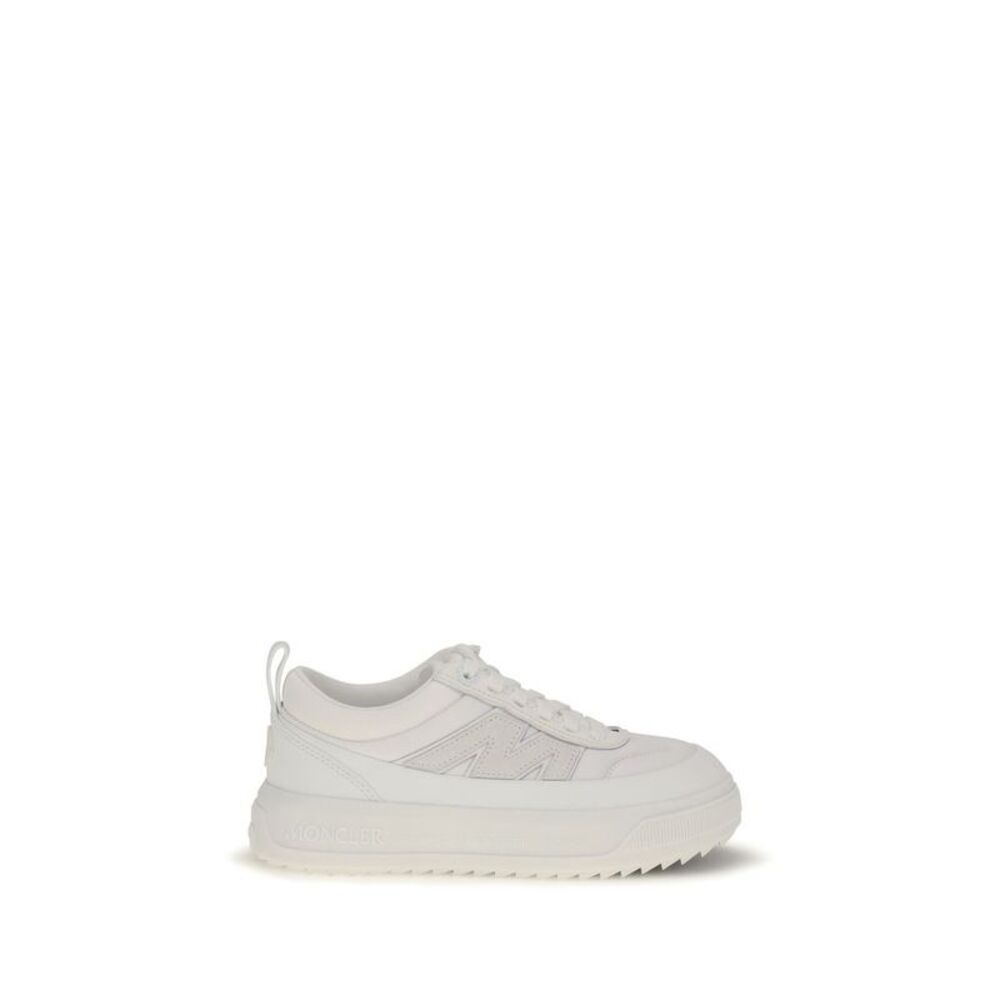 Moncler White Polyamide Athletic Women's Sneakers